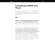 [EN] Compiling ASP.NET MVC Views