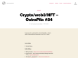 Crypto/web3/NFT – OstraPiła #84 – Ostra Piła