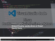 [Linux] Czarny, pusty ekran w Visual Studio Code – Soltys Blog