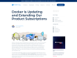 Docker won't be free -> Docker is Updating and Extending Our Product Subscriptions - Docker Blog